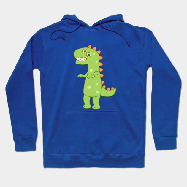 Sunny Giraffe - Halloween The Giant Dinosaur costume Hoodie by Dinos Friends